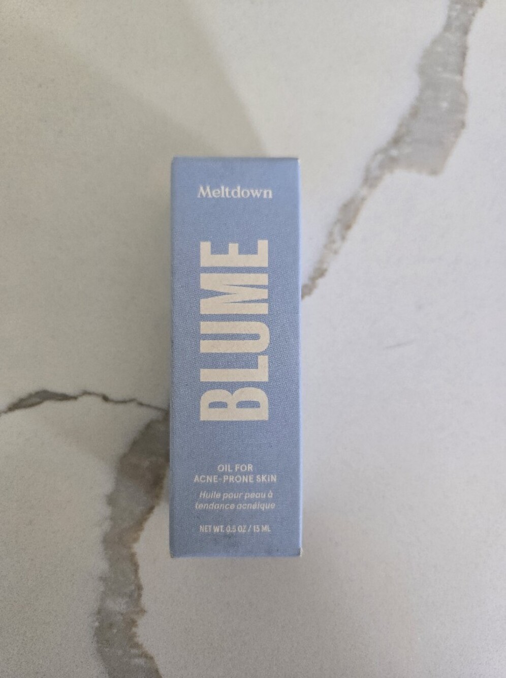 Blume Meltdown Acne Oil for Women - Light Blue